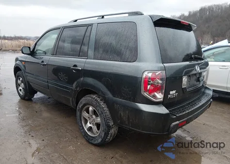 2006 Honda Pilot Ex-L из США, поврежденный, VIN 5FNYF18776B020328
